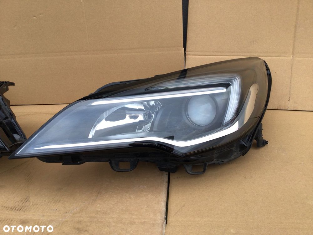Lampa przednia lewa prawa Opel Astra V 5 K soczewka led - 3