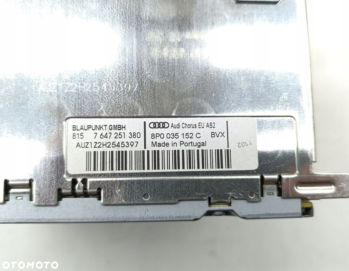 RADIO CD CHORUS AUDI A3 8P LIFT 2 DIN 8P0035152C - 6