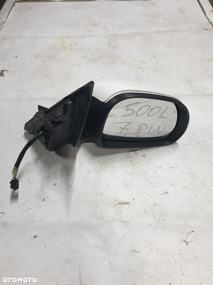 Lusterko Prawe Fiat 500L 7pin Europa Stan idealny kolor 268/A - 8