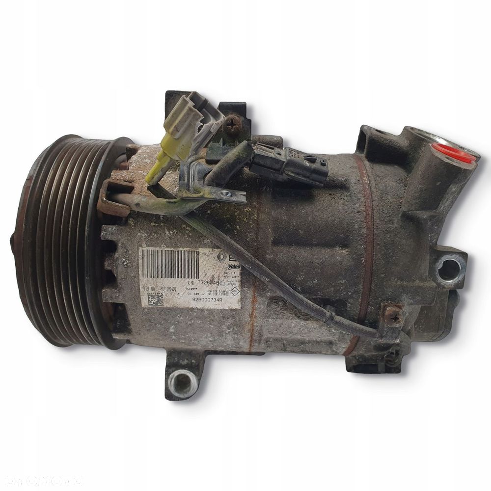 SPRĘŻARKA KLIMATYZACJI Renault Clio IV Captur 0.9 TCE 926000734R - 3