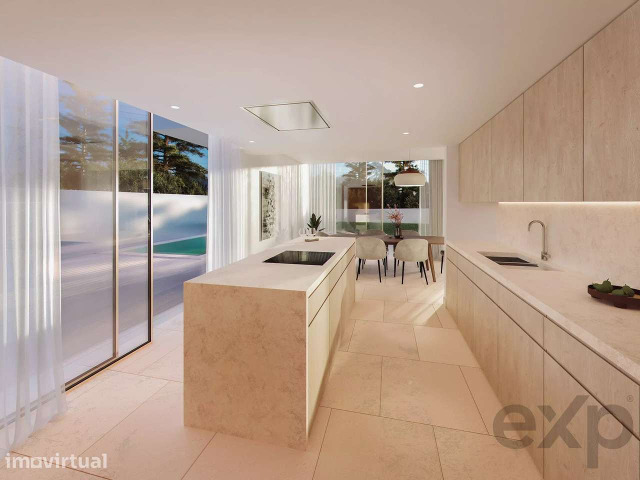 Carcavelos - Penthouse T3+1 com piscina privativa e terraço de 100 m² - Grande imagem: 5/17