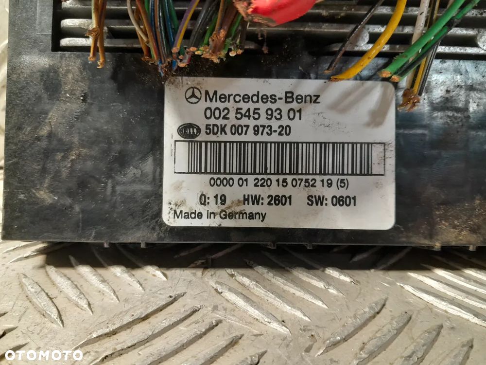 MERCEDES MODUŁ SKRZYNKA SAM 0025459301 - 2