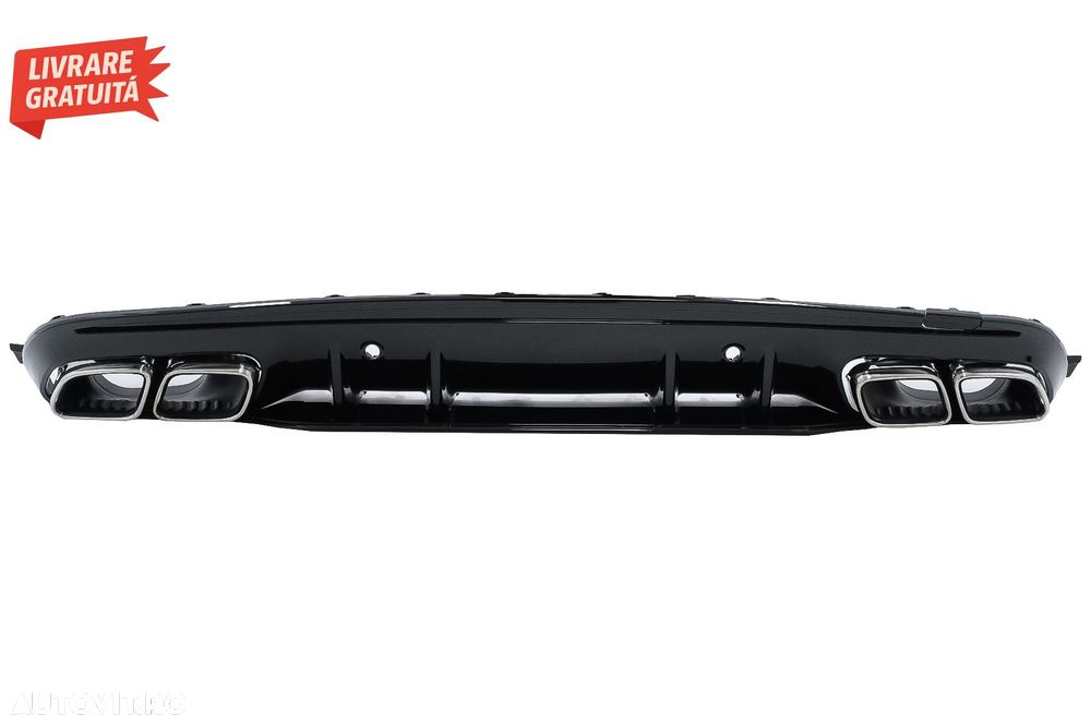 Difuzor Mercedes C-Class W205 S205 (2014-2020) C63S Design cu Ornamente pentru bar- livrare gratuita - 2