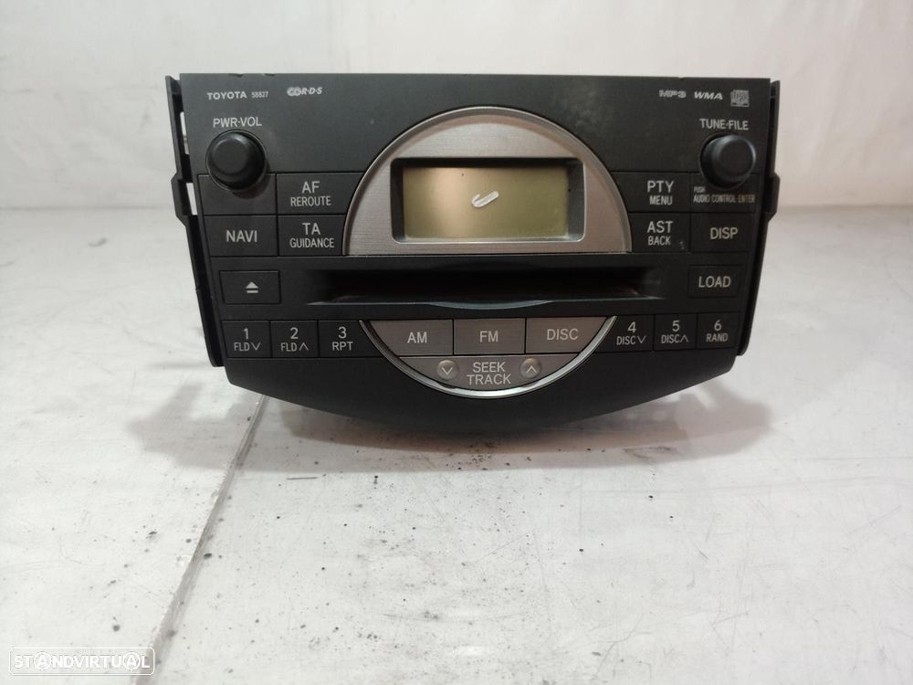 SISTEMA AUDIO / RADIO CD TOYOTA RAV 4 III 2008 - 4