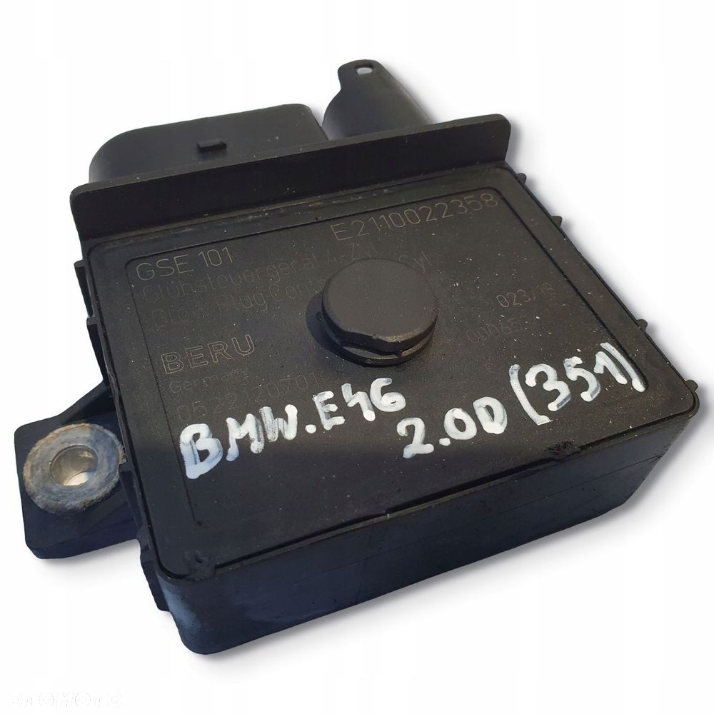 PRZEKAŹNIK ŚWIEC ŻAROWYCH BMW E46 2.0 D beru 0522120701 - 13