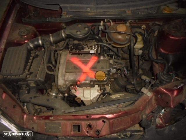 Carro MOT:  X10XE OPEL CORSA B 1999 1.0I 54CV 3P VERMELHO GASOLINA - 6