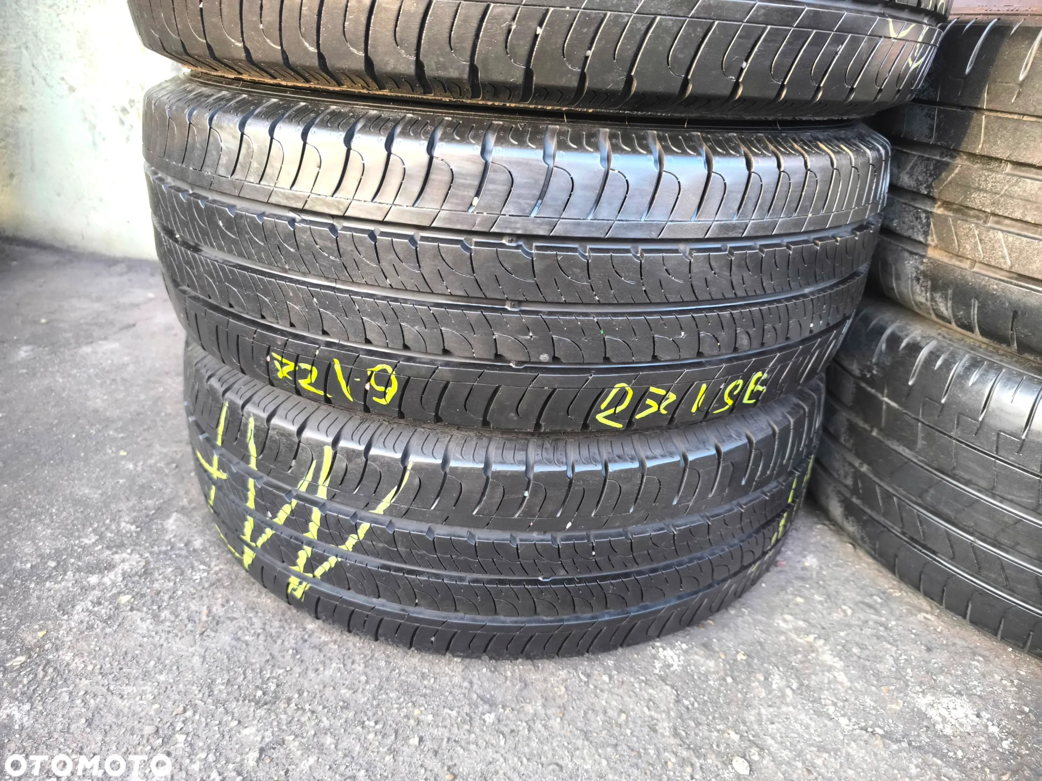 215/65R16C 109/107T 16 C Opony Letnie Lato GOODYEAR EFFICIENT GRIP CARGO 7,5mm Legnica ALU-RAD 215/65 - 3