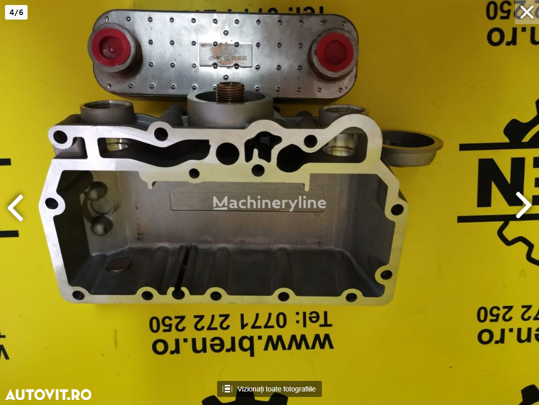 Răcitor ulei motor DEUTZ (0425-9148) pentru excavator DEUTZ BF6M1013/BF4M1013 nou - 4