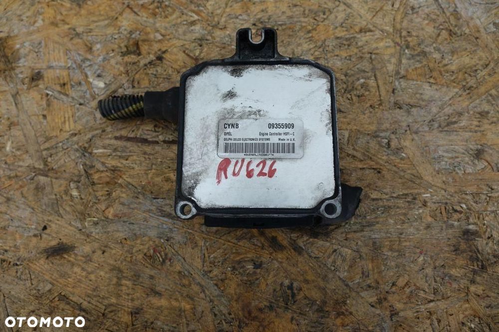 STEROWNIK SILNIKA KOMPUTER OPEL ASTRA 2 G 1.4 09355909 CYNB - 4