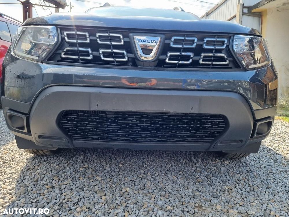 Bara fata Dacia Duster II 2018 - 2021 KNA Gris Comete (1318) model fara spalatoare far - 1