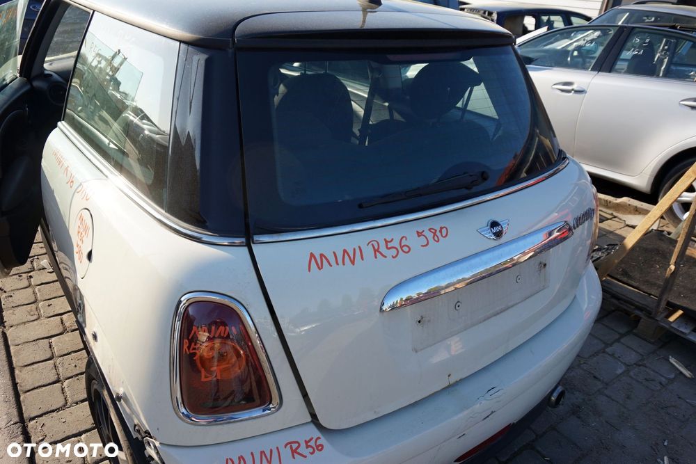 KLAPA BAGAŻNIKA TYLNA COOPER II R56 5D HB 850  BIAŁY PEPPER WHITE MINI 2005-2014 - 2