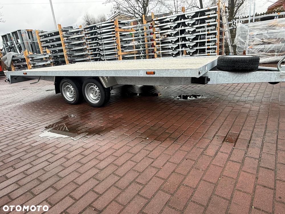 Gala BBG Laweta Gala Phoenix płaska wypełniona alu ryfl 4.5x2,05m koła 195r13c DMC 2700kg lampy LED dostawa MOTOMUS - 2