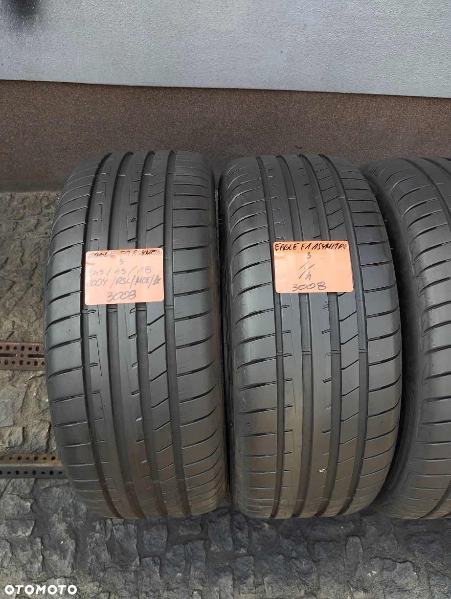 Goodyear Eagle F1 Asymmetric 3 245 45 18 100 Y run flat  - BMW 4szt RSC - 3