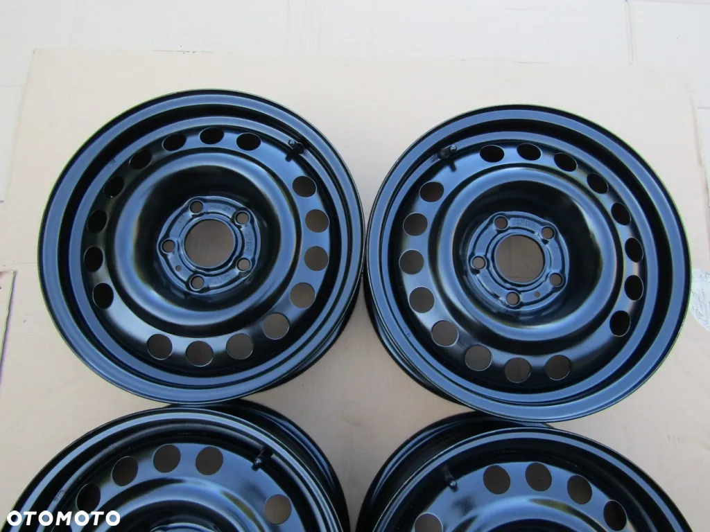 4x NOWE Felgi 15 Opel Meriva A B Zafira A Astra H III Vectra B / 6j 5x110 ET43 - 5