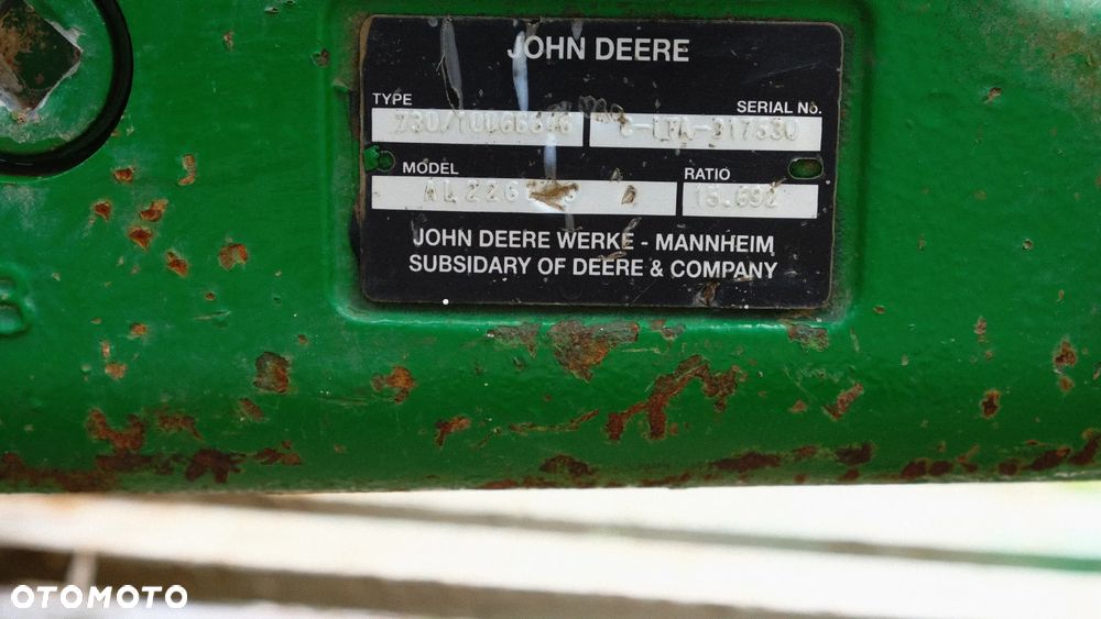 Most do traktora john deere 6120/6220/6230/6330 typ730 model AL 226639 - 3