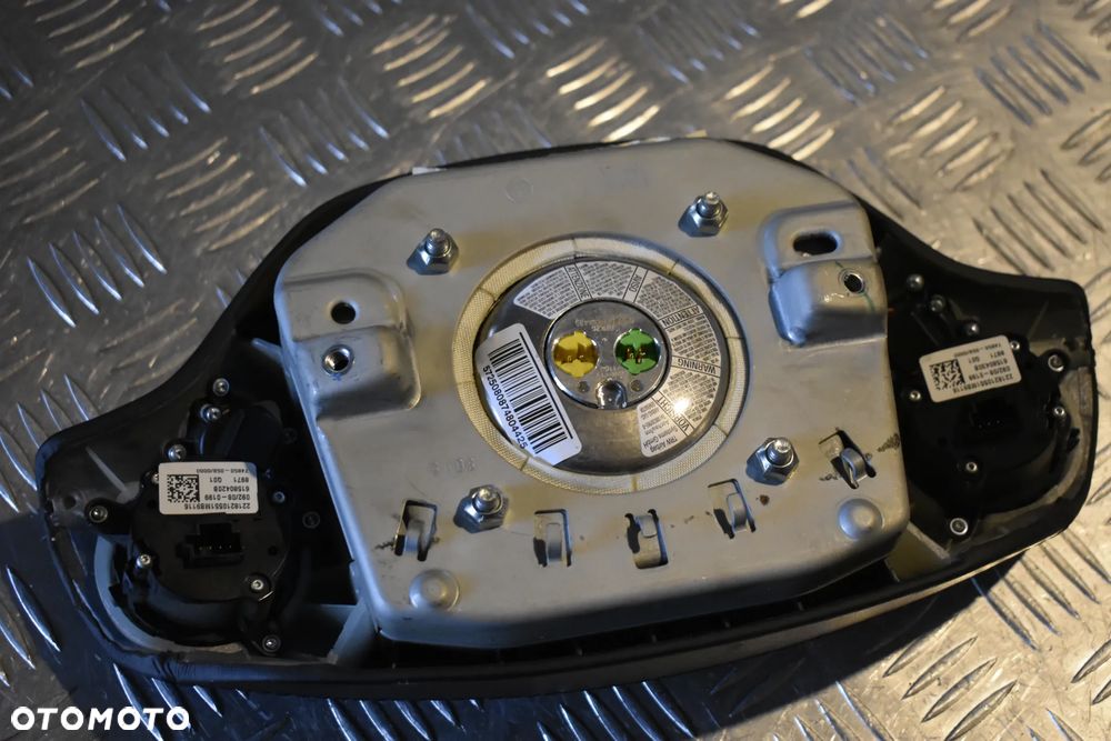 Mercedes w221 Poduszka airbag Czarna skóra - 4