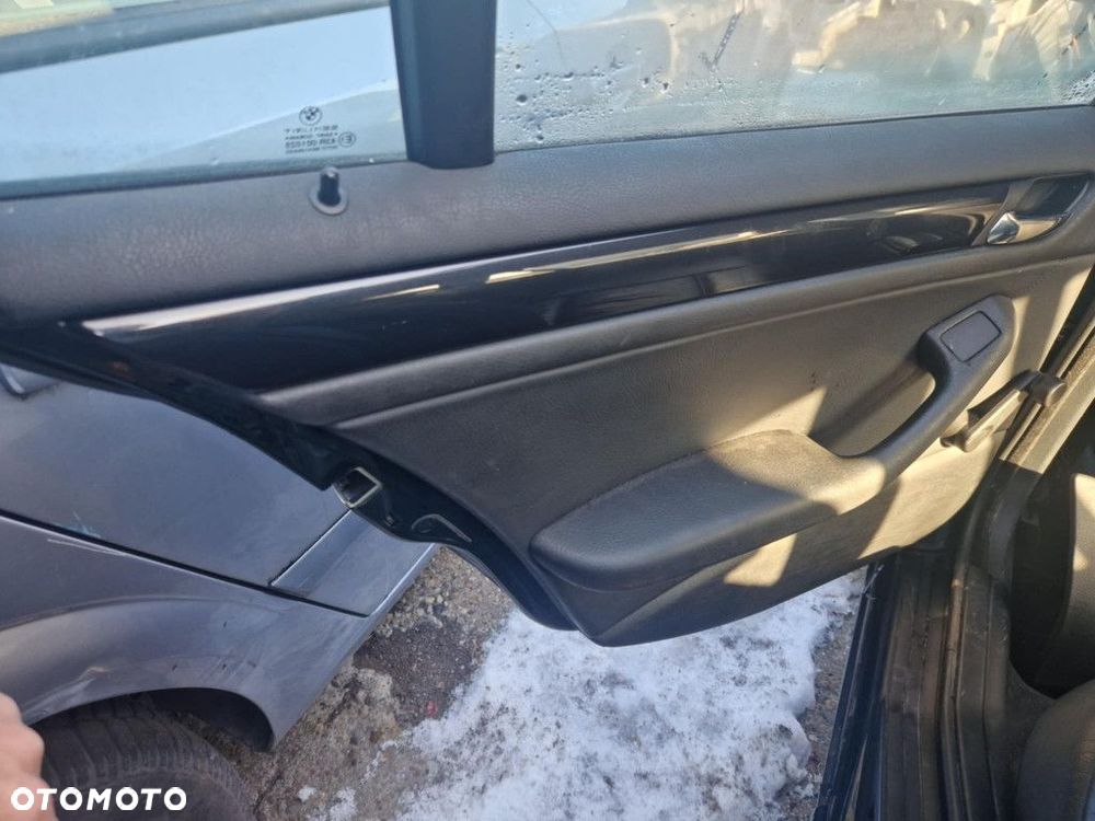 BMW E46 KOMBI FOTELE KOMPLET SKÓRA GRZANE LEWY PRAWY KANAPA BOCZKI - 13