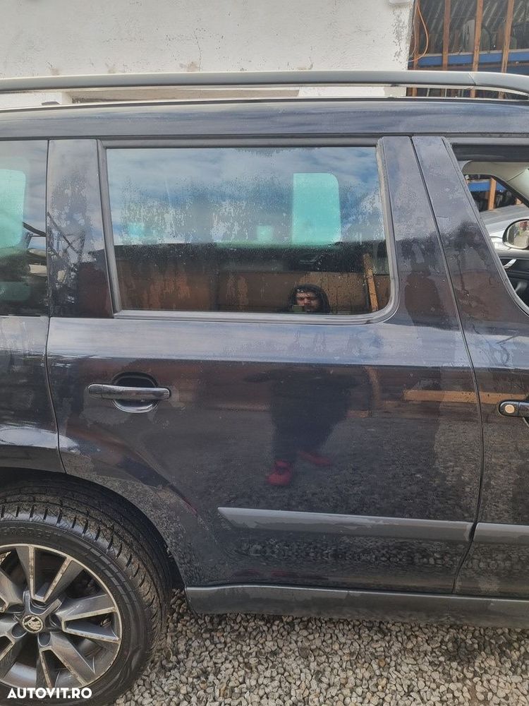 Usa Dreapta Spate Skoda Yeti Facelift 2013 - 2017 SUV 4 Usi Skoda Blau CYVB (1375) - 1