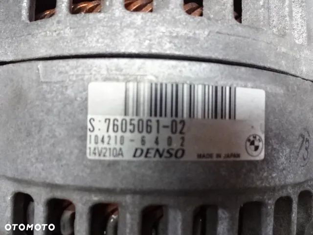 BMW Z3 E89 2.0I ALTERNATOR 7605061 - 4