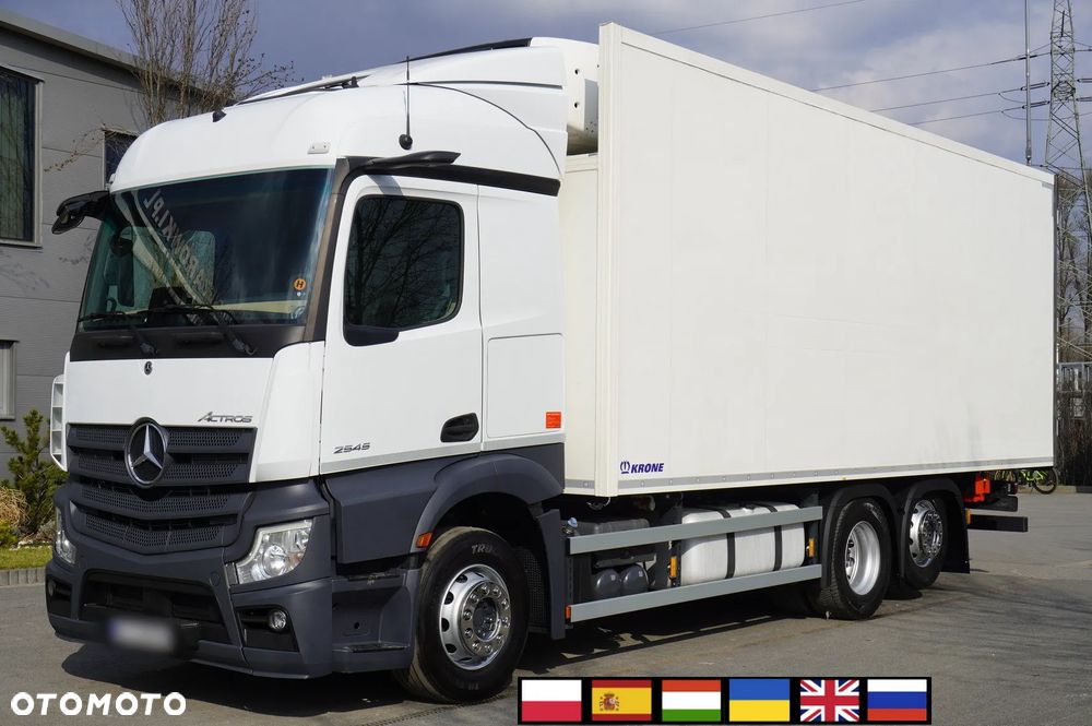 Mercedes-Benz Actros 2545 6×2 MP5 / chłodnia KRONE 18 EPAL / Carrier Supra 1150 MT_249136 - 1