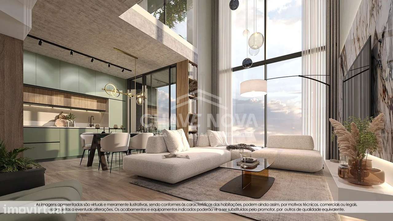 Apartamento T2 duplex Novo pronto a habitar - Grande imagem: 4/8