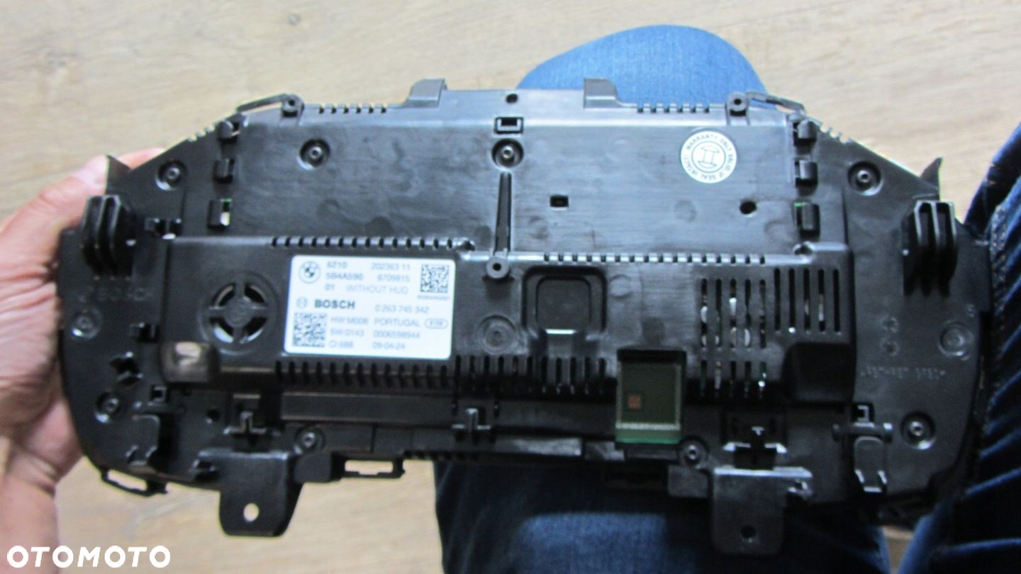 BMW G30 G01 X3 LICZNIK MONITOR ZEGARY FULL LED LIVE COCKPIT 5B4A589 5B4A590 - 2