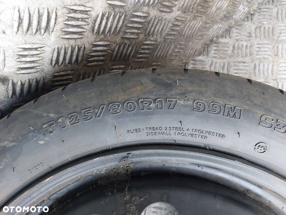 DOJAZDÓWKA 5x108 4Jx17 ET50 FI65,1 125/80R17 HANKOOK VOLVO S80 I 9209872 - 4
