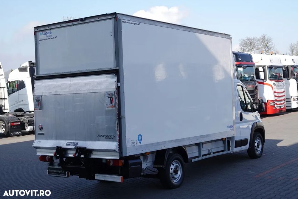Fiat DUCATO MAXI / CONTAINER / 750 KG LIFT / GVWR: 3500 KG / MANUAL / 2021 - 7