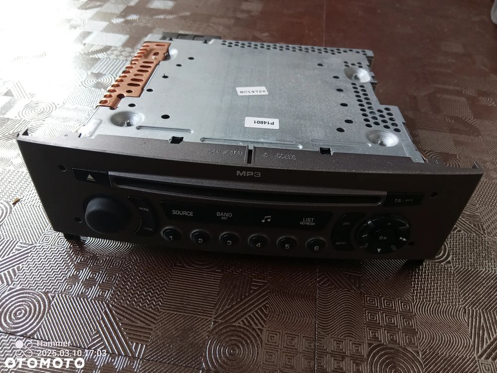 PEUGEOT 308 T7 radio mp3 RCZ - 1