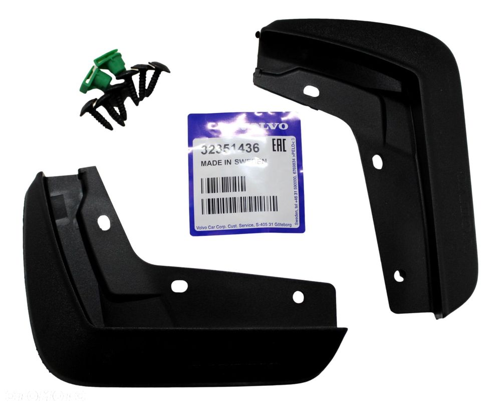 VOLVO V60 II Cross Country przednie chlapacze kpl OE 32351436 - 1