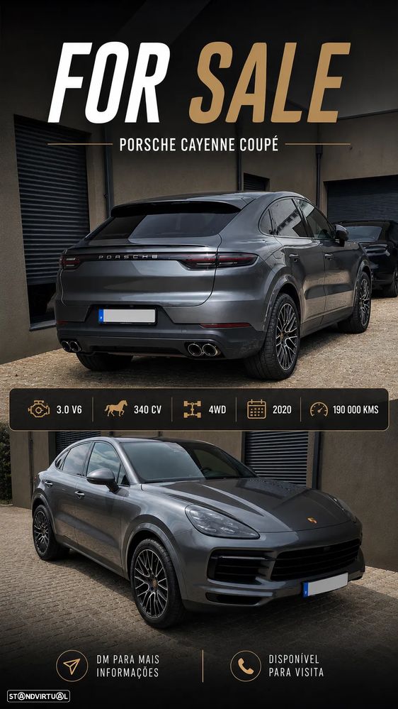 Porsche Cayenne Coupé 3.0 V6 - 1