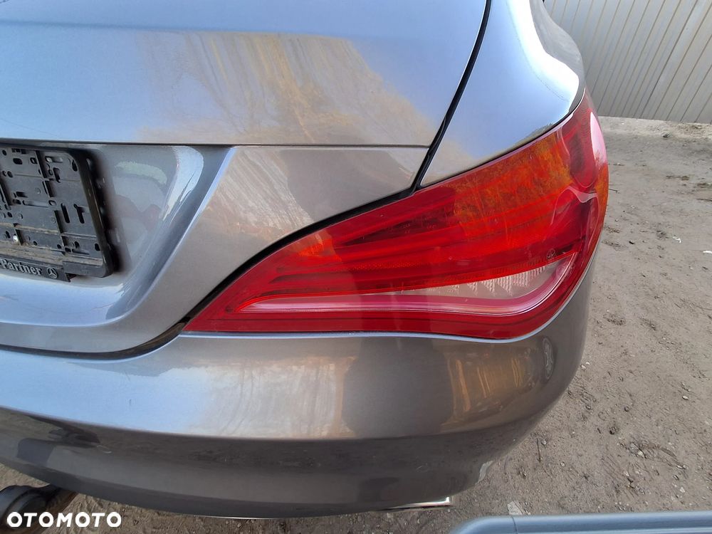 MERCEDES CLA KOMPLETNY TYŁ KOMBI W KOLOR 787 KLAPA ZDERZAK LAMPY LED STAN W KOLOR DO MONTAŻU 2016 ROK - 3