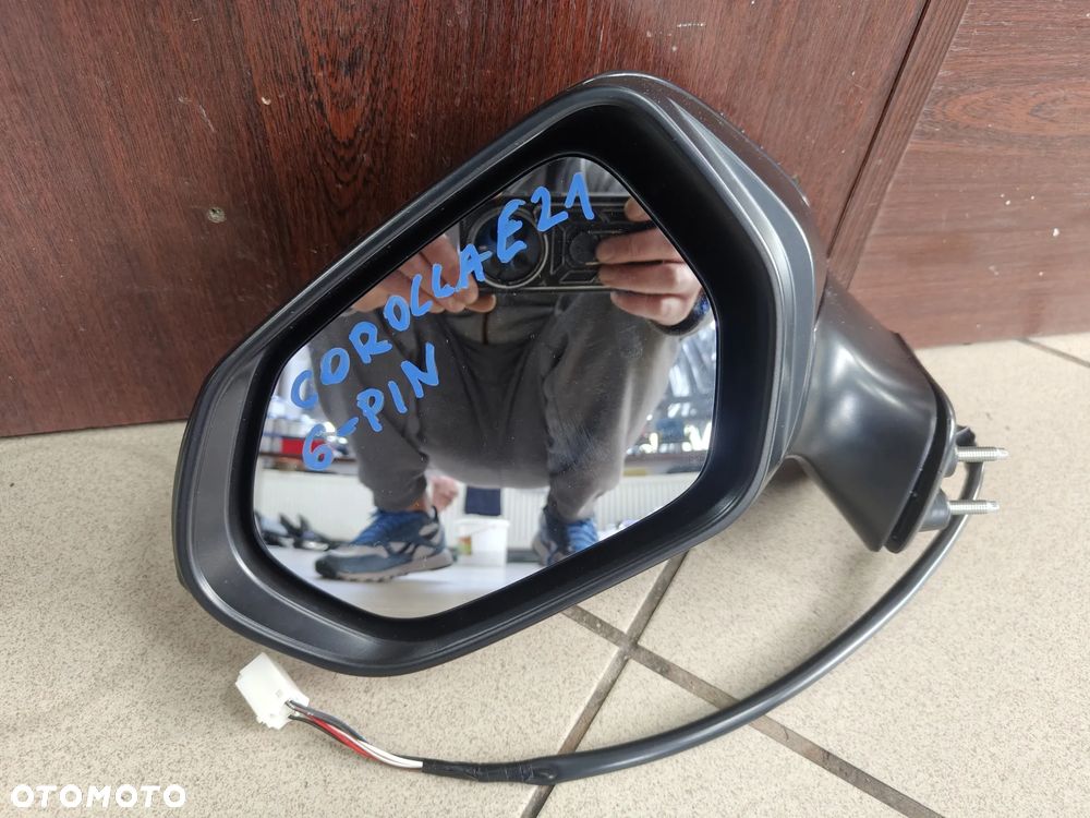 Toyota Corolla E21 lewe lusterko 6Pin Eu