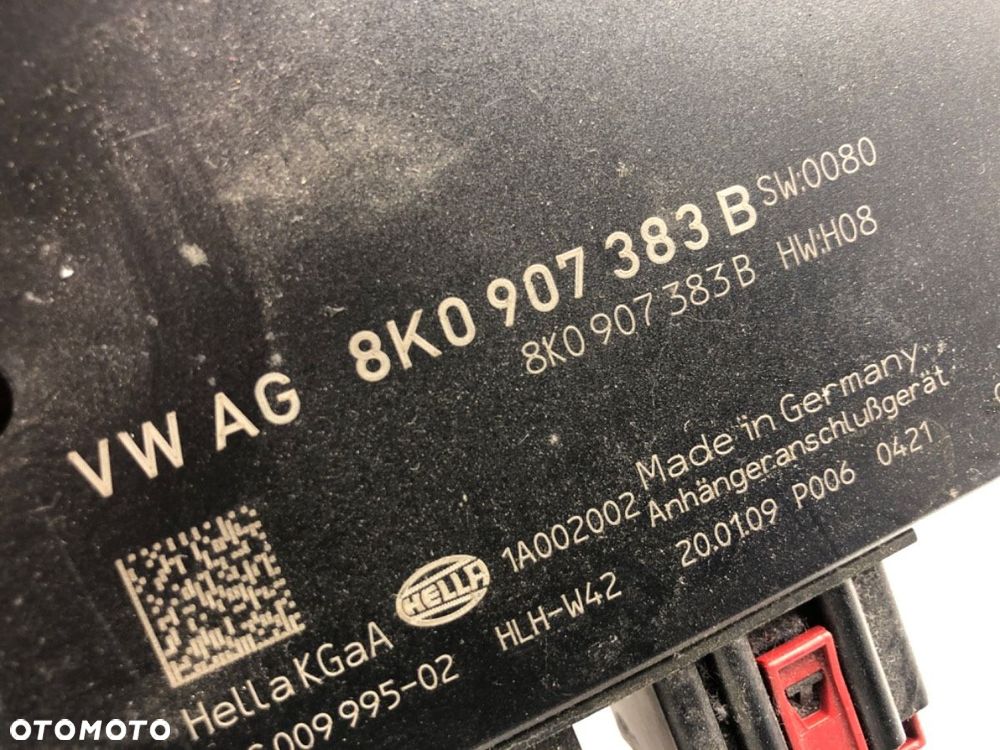 MODUŁ HAKA  AUDI A4 B8 (8K2) 2007 - 2015 2.0 TDI 105 kW [143 KM] olej napędowy 2007 - 2015 - 4