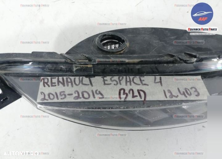 Proiector Stanga original cu halogen Renault  Espace  5 [2015 - 2019] - 4