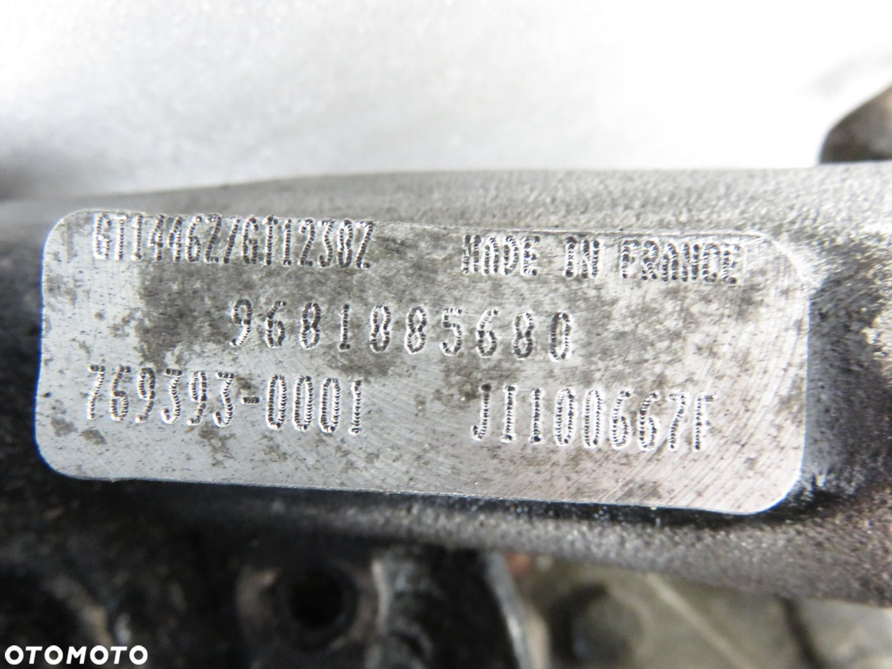 TURBOSPRĘŻARKA BITURBO PEUGEOT 407 2.2 HDi 9681885680 GT14462 GT12382 - 7