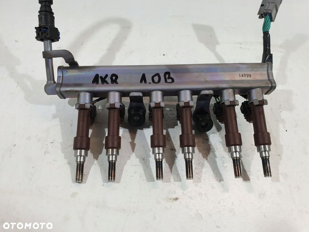 listwa wtryskowa wtryski 23250-0q040 citroen c1 toyota aygo ii 14- 1.0b - 2