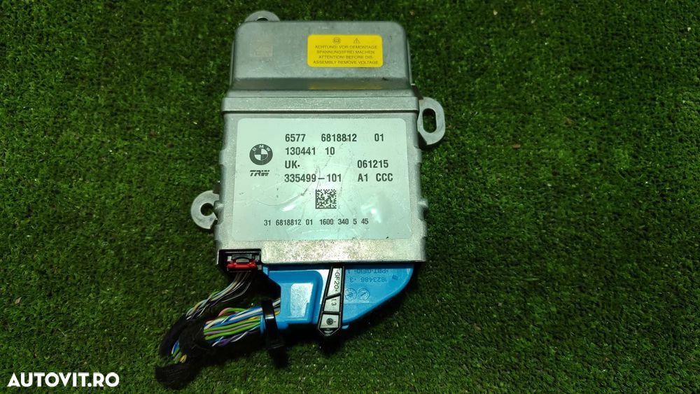 CALCULATOR AIRBAG MINI COOPER R56 1.5 BENZINA 2016 COD OEM 6818812 / 6818812-01 / 2014-2020 - 1