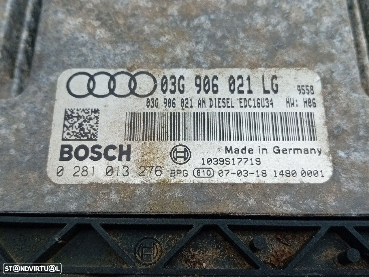 Centralina motor / ECU AUDI A3 (8P1) - 3