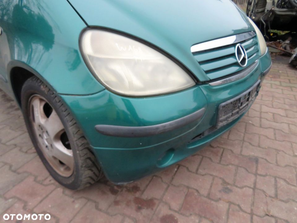 MASKA ZDERZAK BŁOTNIKI LAMPY A-KLASA W168 282 MERCEDES 1997-2001 ZIELONY JUNGLE PRZÓD KOMPLETNY - 10