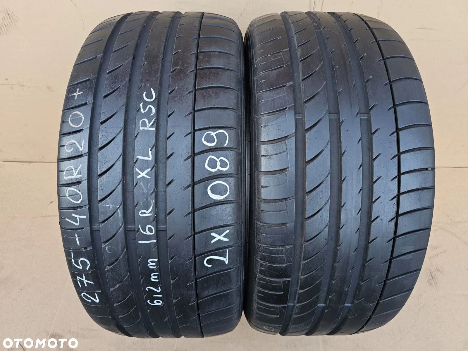 (O89) 275/40R20 106W 6,2mm 16r XL RSC / Dunlop SP Sport Maxx GT - 1