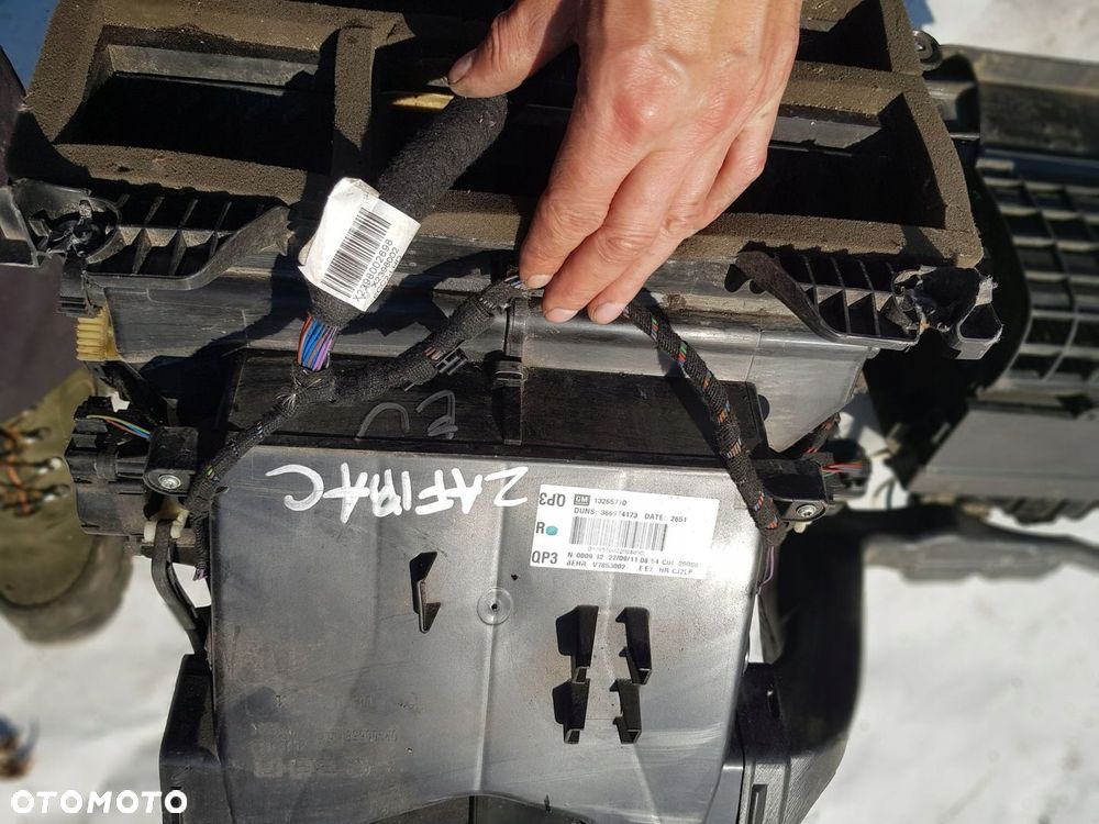 nagrzewnica dmuchawa Opel Zafira C 13265770 - 8