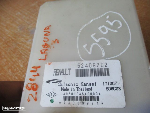 Modulo 52409202 RENAULT LAGUNA 3 2008 2.0DCI 130CV 5P  CINZA Módulo De Fecho Central - 2