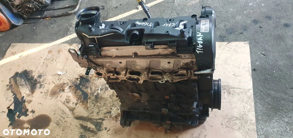 Silnik słupek blok silnika VW Tiguan I Lift 2.0 TDI CFG - 5