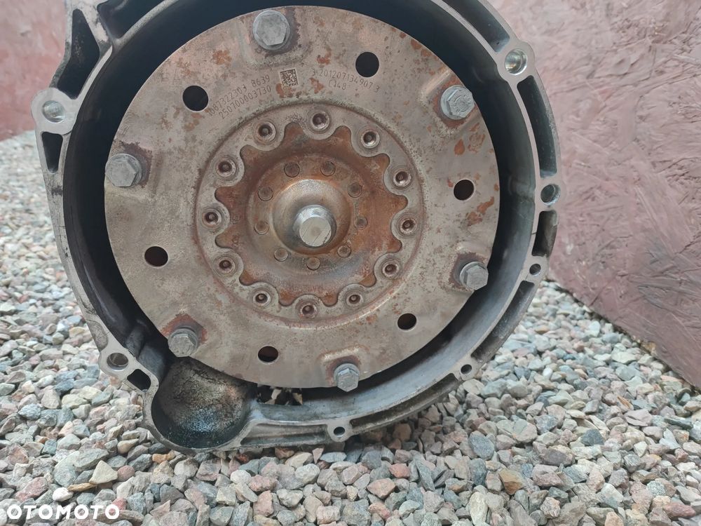 BMW F01N / F06 / F07 / F10 / F11 / F12 / F13 ORYGINALNA KOMPLETNA AUTOMATYCZNA SKRZYNIA BIEGÓW GA8HP70Z - X6F + KONWERTER DO SILNIKÓW GAMY N57D35Z 535D / 4.0D O NR. 7 646 108 / 8 742 498 OEM W BDB STANIE - 6