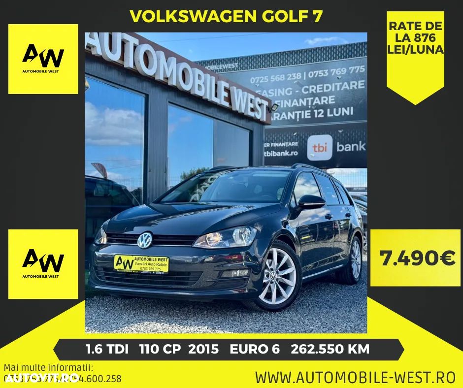 Volkswagen Golf 1.6 TDI DPF BMT Comfortline - 1