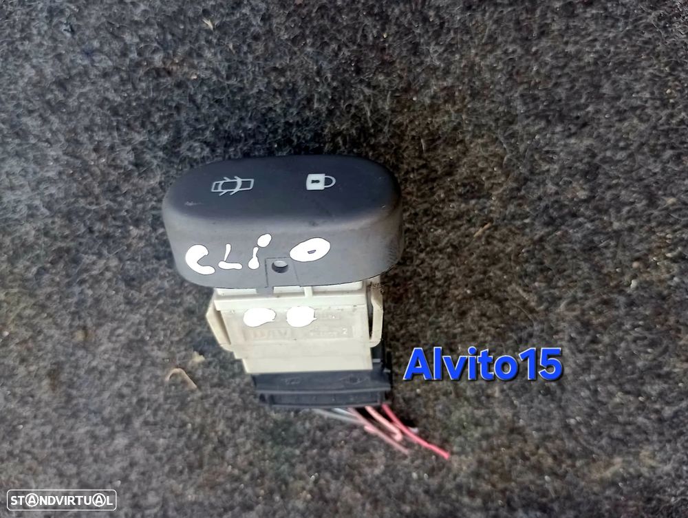 Botão do fecho central Renault Clio  2000 - 1
