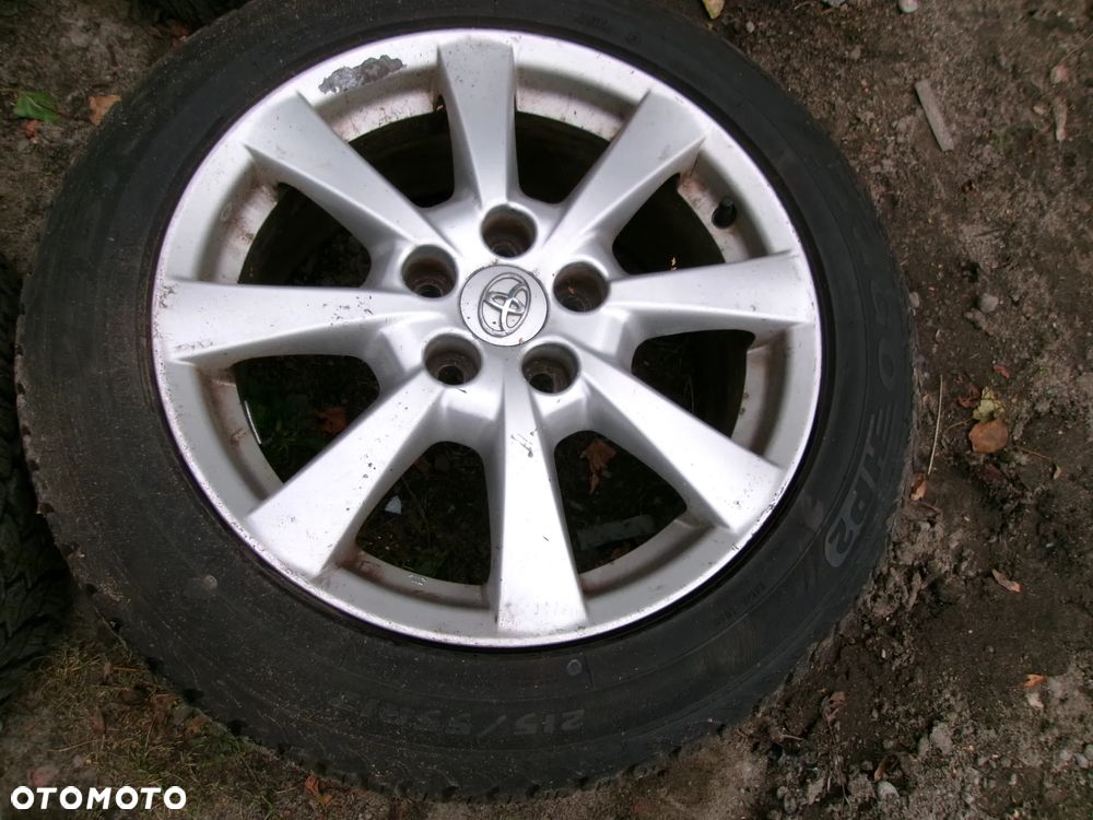 KOŁA FELGI ALU OPONY ZIMA DĘBICA 215/55/17 TOYOTA AVENSIS T27 AURIS   VERSO  5X114,3 - 10