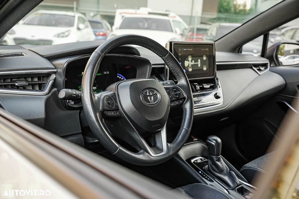 Toyota Corolla 1.8 HSD TS Exclusive Plus tapiterie Neagra - 15