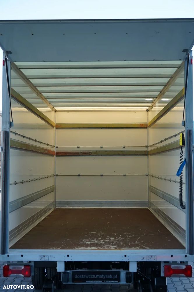 Iveco 35-160 / CONTAINER - 4,3 M / platformă elevatoare SORENSEN - 750 KG / MANUALĂ / IMPORTATĂ / EURO 6 - 17